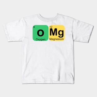 Periodic Table of Elements OMG Kids T-Shirt